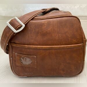Vintage Pleather Carrying Bag